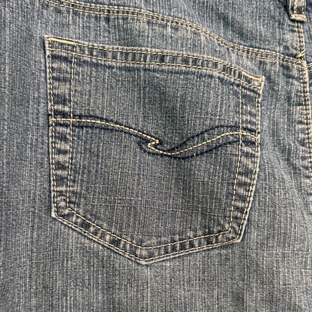 Cato Dark Blue Jean Denim Maxi Skirt Sz 10 - Picture 5 of 7